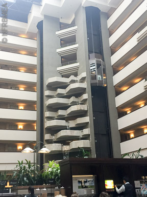 Embassy Suites Downtown Des Moines Atrium;